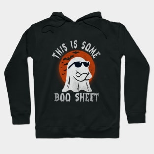 Funny Halloween Boo Ghost Costume This is Some Boo Sheet Hoodie